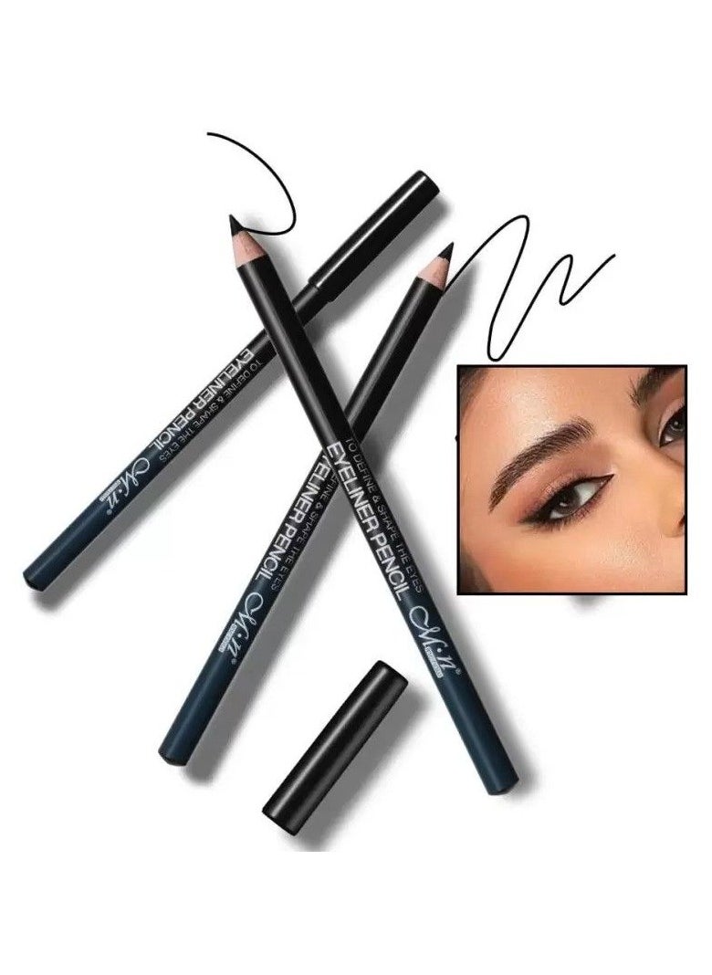 Me Now Me Now Eyeliner Pencil long lasting & waterproof - Black  - Image 2