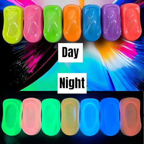 LiME LiNE Base Coat Maker Pigment Powder, Automotive Grade, Basecoat (Pink Glow in the Dark) - Image 3