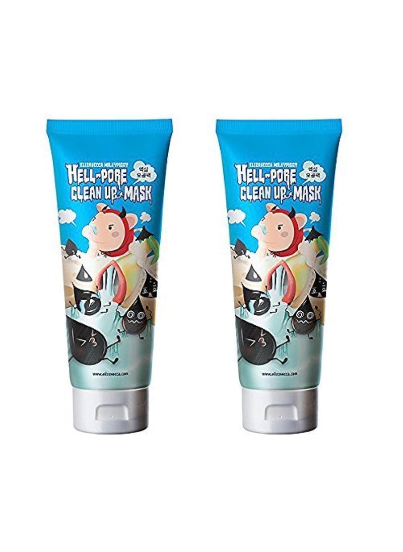 Elizavecca Elizavecca Milky piggy Hell Pore Clean Up Mask 100ml 2pcs 