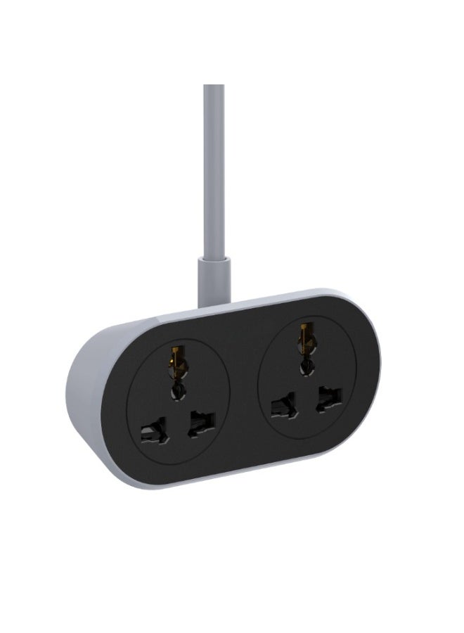 ريبنيو سلك تمديد بطول 10 أمتار، مقابس كهربائية عالمية ثنائية الاتجاه، منفذ عالمي بقوة 2500 وات، تمديد للسفر والمنزل والمكتب للاستخدام الخارجي/الداخلي - Image 5