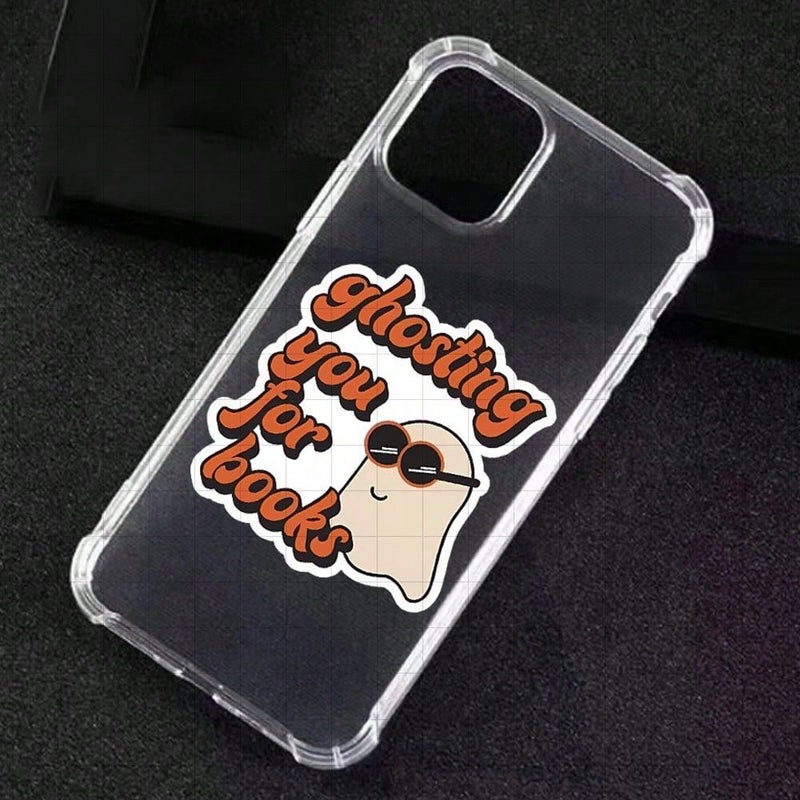 Funny Retro Bookish Ghosting Decal Sticker 3 Inch for Laptop Decor Gift - Image 3