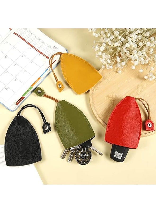 Generic 4 Pieces Car Key Bag,Out Large Capacity Car Key Case  - Image 4