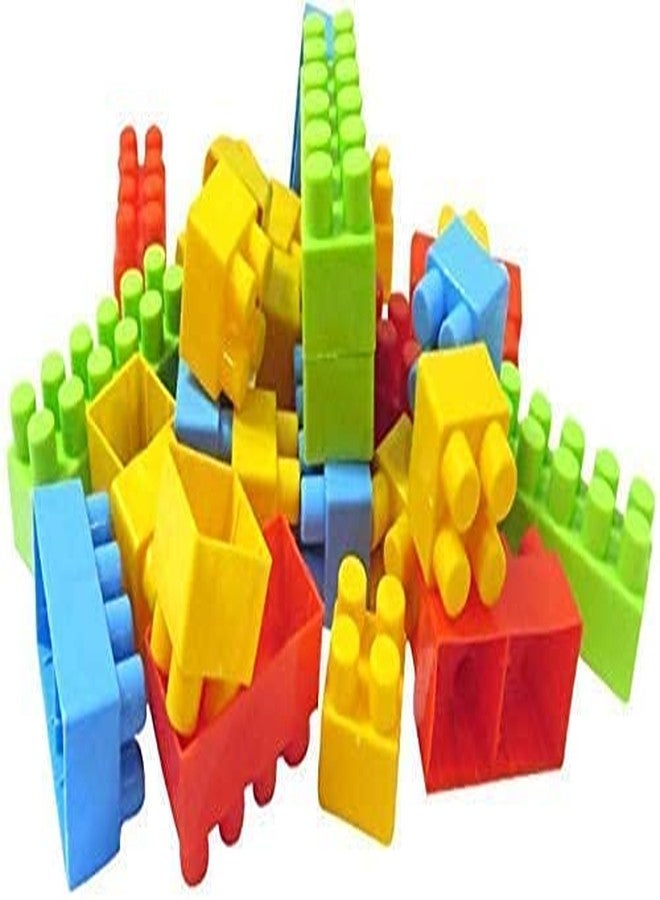 HARPATI 100+ Most Economical Medium Size Blocks Smart Activity Fun and Learning Train Blocks for Kids, Building Blocks for Kids Best Gift Toy (100Pcs Tetris Blocks),Multicolor - Image 4