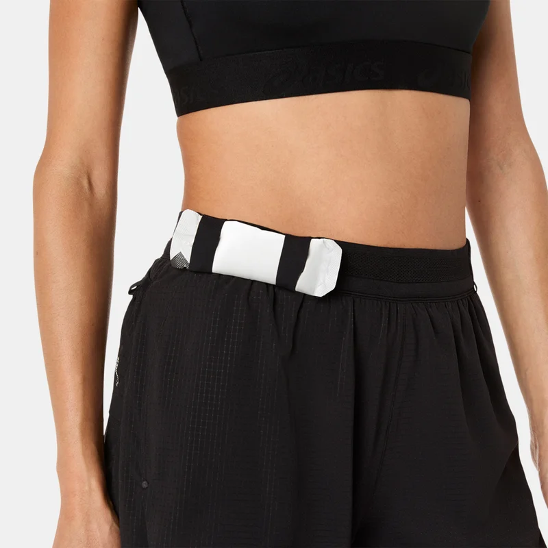 Asics Black Women's METARUN Split Running Shorts for Women | Best Price UAE