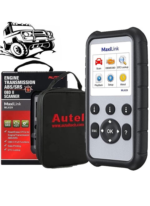 ML629 OBD2 Scanner Channel Detection Instrument