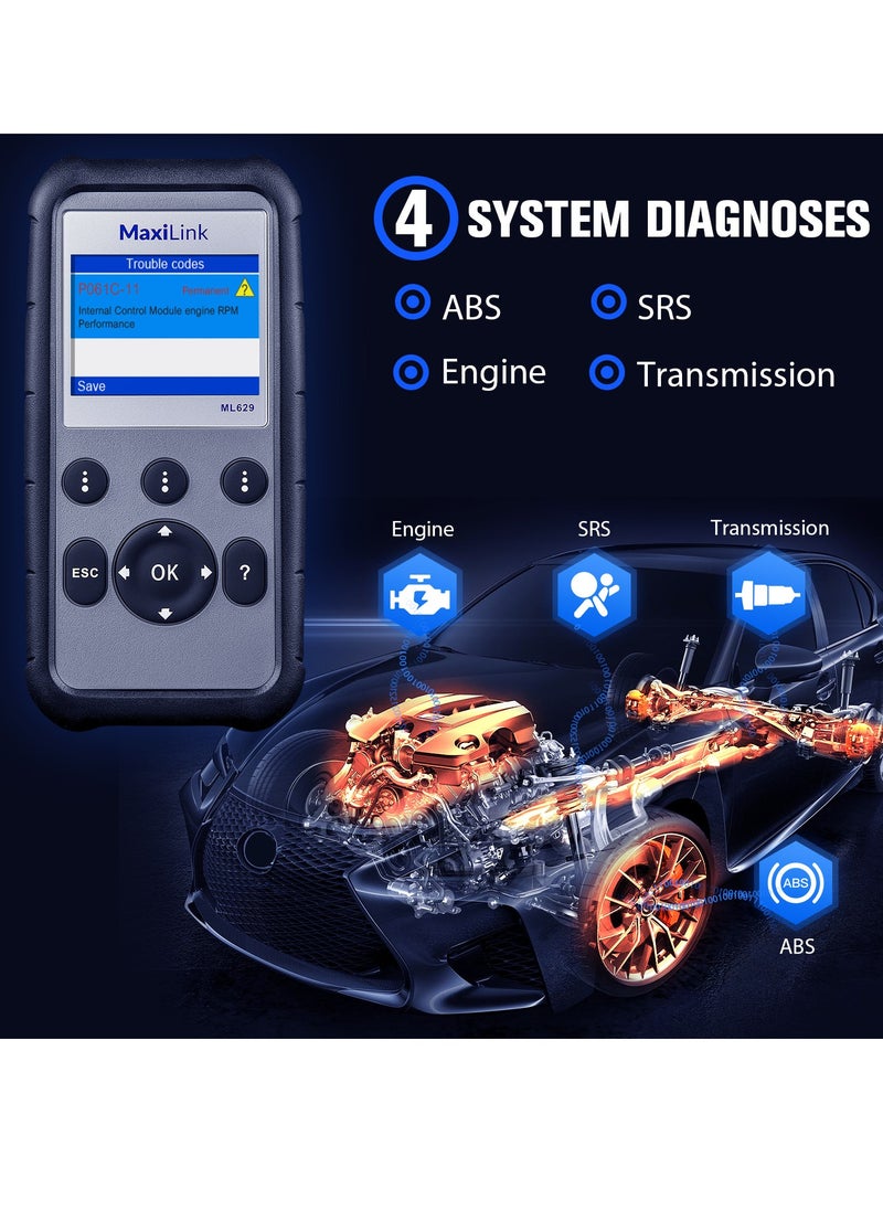 Autel - ML629 OBD2 Scanner Channel Detection Instrument - Image 1