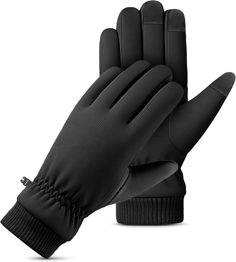 Whiteleopard Women's Winter Gloves Warm Lining - Cozy Wool Knit Thick Gloves Mittens - Image 1