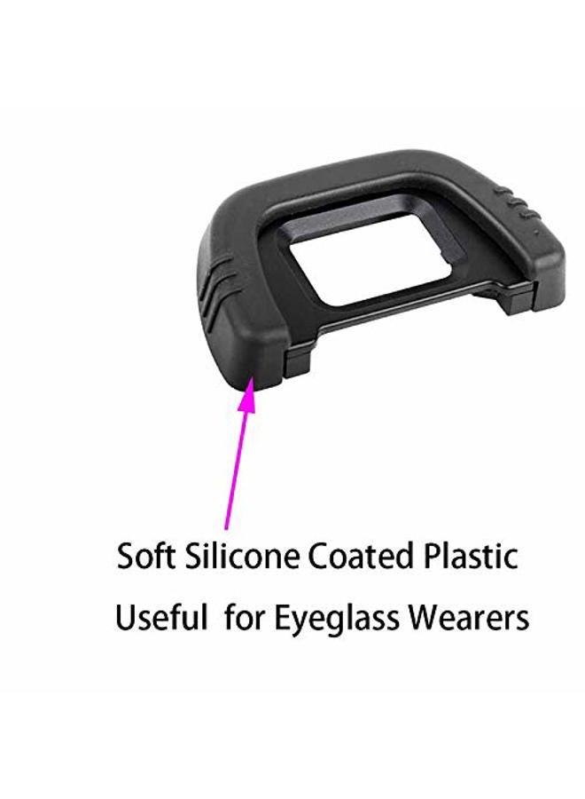 ULBTER D90 D7000 Eyepiece Eyecup Viewfinder Eye Cup DK-21 Compatible for Nikon D750 D610 D600 D300 D200 D80 D70 D50 Camera, ULBTER Eyepiece Cover & Bubble Spirit Level Hot Shoe Cover -(2+2 Pack) - Image 5