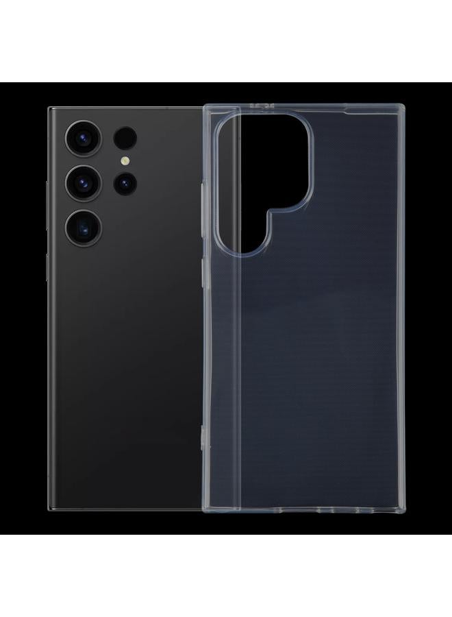 S-TOP Case For Samsung Galaxy S24 Ultra 5G Ultra-thin Transparent TPU Phone Case - Image 1