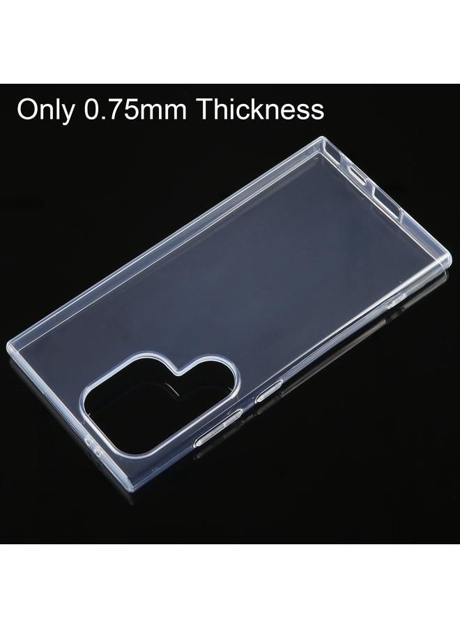 S-TOP Case For Samsung Galaxy S24 Ultra 5G Ultra-thin Transparent TPU Phone Case - Image 5