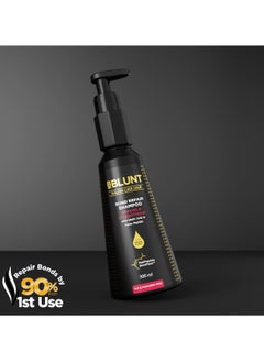 BBLUNT Bond Repair Shampoo - 300ml | Repairs damaged hair by 89% in just 1 use* | Powered with MaliPeptide BondTech | Recommended By Hair Experts | For Men & Women | SLS & Paraben Free  - Image 2