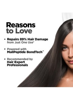BBLUNT Bond Repair Shampoo - 300ml | Repairs damaged hair by 89% in just 1 use* | Powered with MaliPeptide BondTech | Recommended By Hair Experts | For Men & Women | SLS & Paraben Free  - Image 4