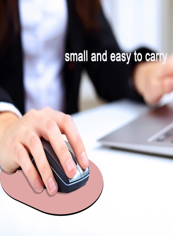 IRIDESCENT Small Mouse pad, Portable, Waterproof Non-Slip Rubber Bottom, Suitable for Wireless Mouse, Laptop Keyboard Tray for Both Men and Women, Office Travel Pink 5.5x7.5in - Image 5