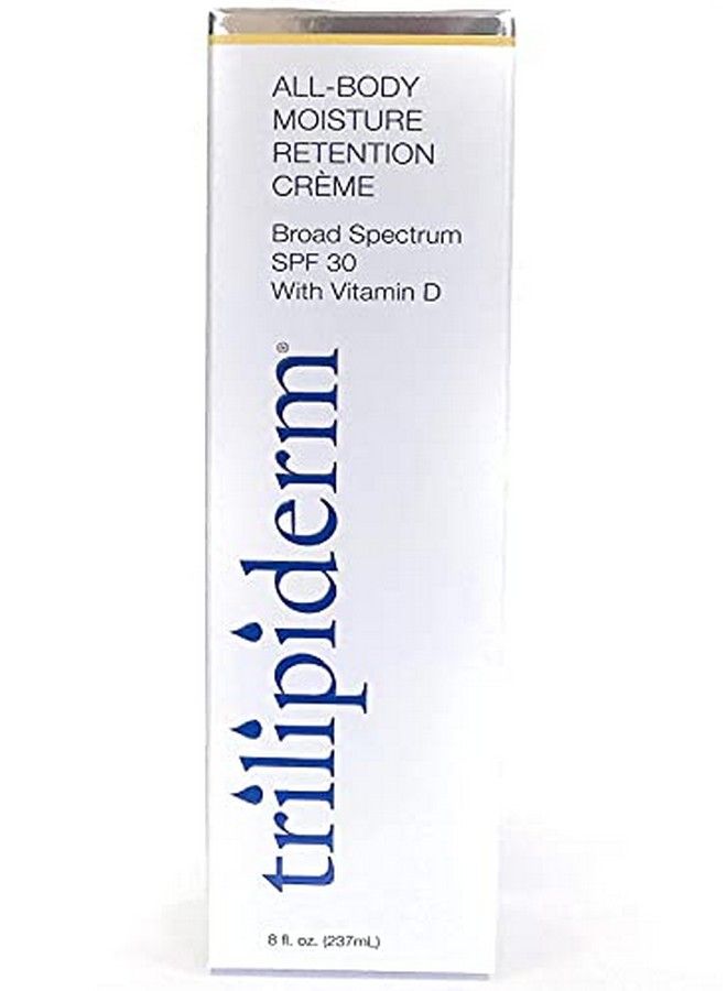 Trilipiderm Allbody Moisture Retention Crème Broad Spectrum Spf 30 With Vitamin D Plantbased Allday Hydration Sunscreen For Body And Face 8 Ounce Airless Pump Bottle - Image 3