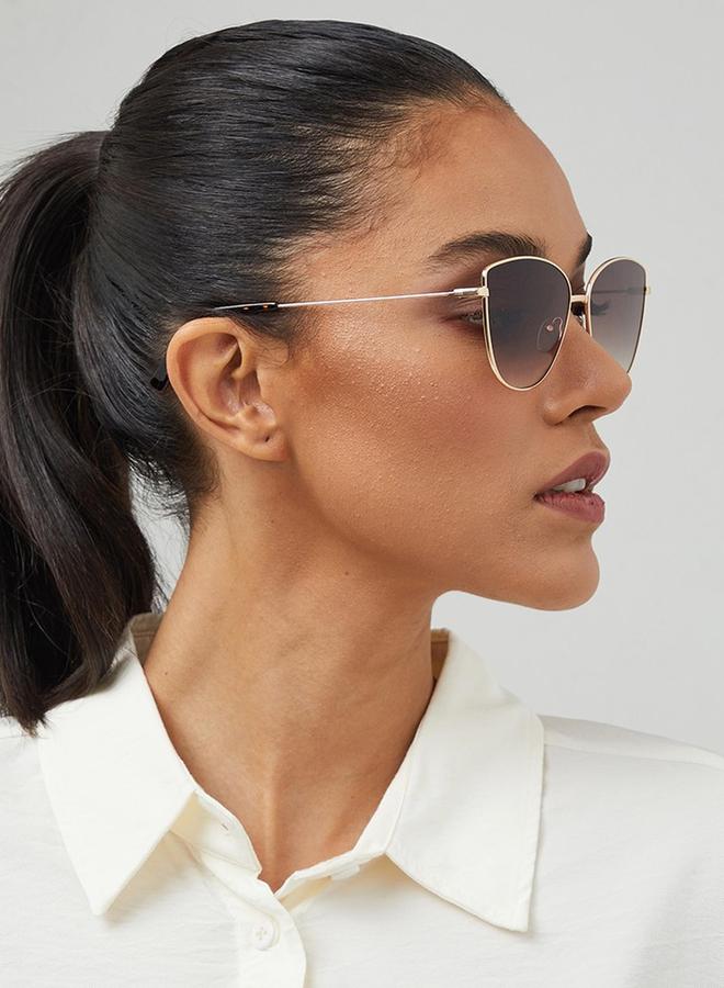 BlackOut Women Celeb Cat Eye Sunglasses - Image 5