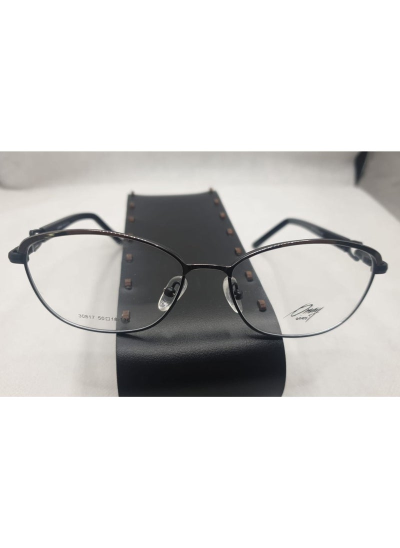 Generic - Full Rim Onay 30817   1  -  Black Silver -Female - Image 1