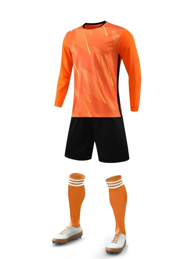 Orange Football Jersey - Image 1