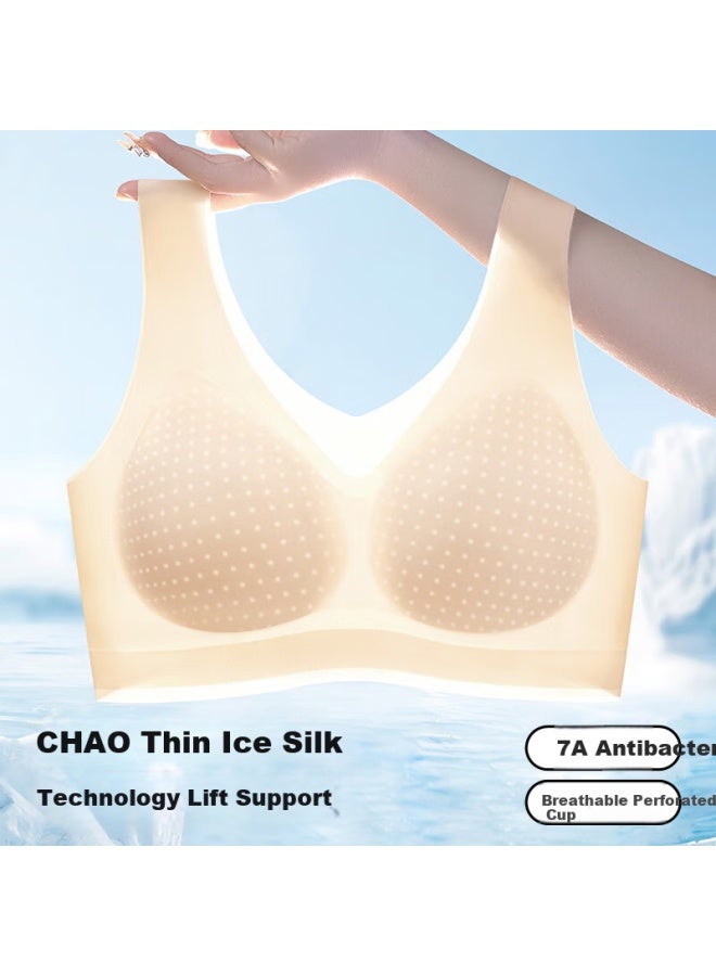 Fentengcare 2-pack Skin-friendly Breathable Wire-free Push-up Back-smoothing Thin Bra For Women - Image 4