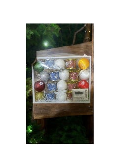 Generic Christmas Tree Ornaments, set of 20 meduim assorted hanging decoration ornaments 