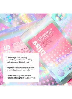 BLISS Eye Got This Holographic Foil Eye Masks - 5 Pack - Refreshing and Awakening Eyes - Reduces Puffiness and Dark Circles - Clean - Vegan & Cruelty-Free 