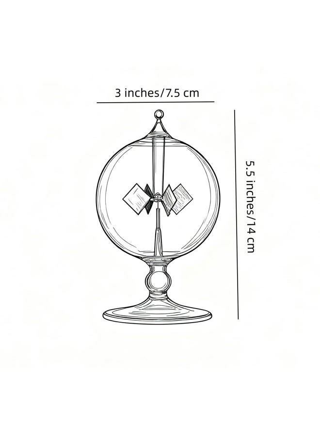 DORAMI Green Solar Power Radiometer - Physics Educational Gift for Children Aged 14 and Up - Image 2