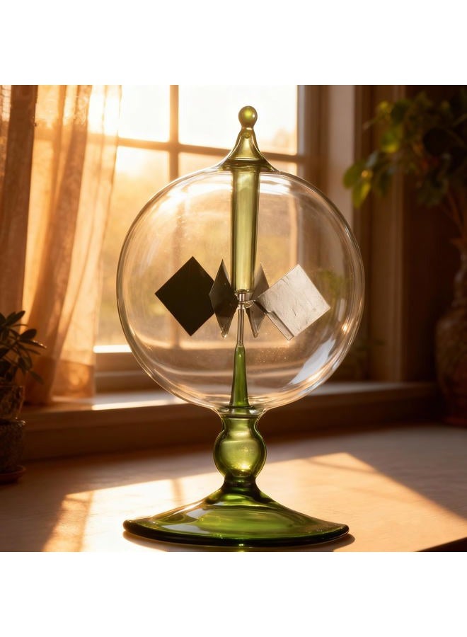 DORAMI Green Solar Power Radiometer - Physics Educational Gift for Children Aged 14 and Up - Image 3