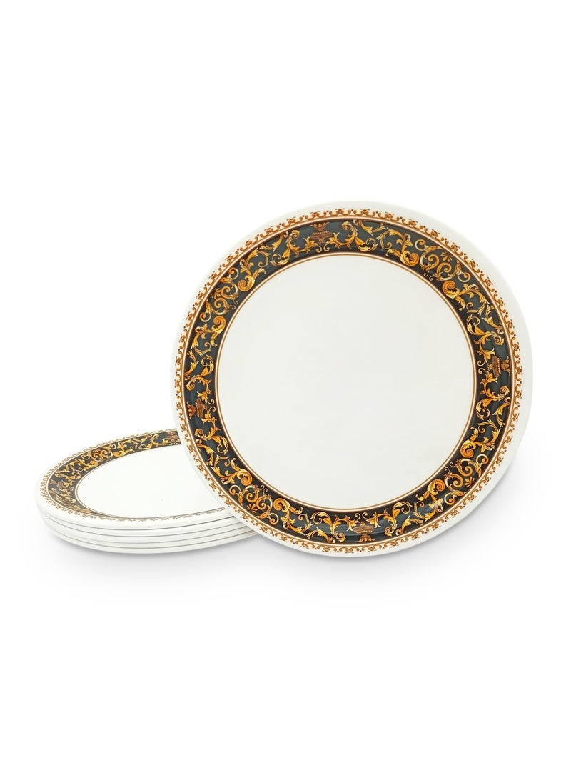Superware Superware | Pure Melamine | Buffet Plate Set – Dynasty 12.5” (6 nos.) | Stain Free, Glazed Finish  - Image 3