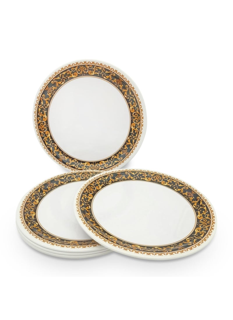 Superware Superware | Pure Melamine | Buffet Plate Set – Dynasty 12.5” (6 nos.) | Stain Free, Glazed Finish  - Image 4