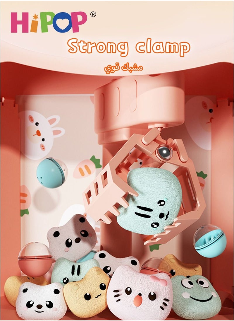 HIPOP Children Play Claw Game Machine with Music and Light,Mini Doll Machine as Kids Gift  - Image 4