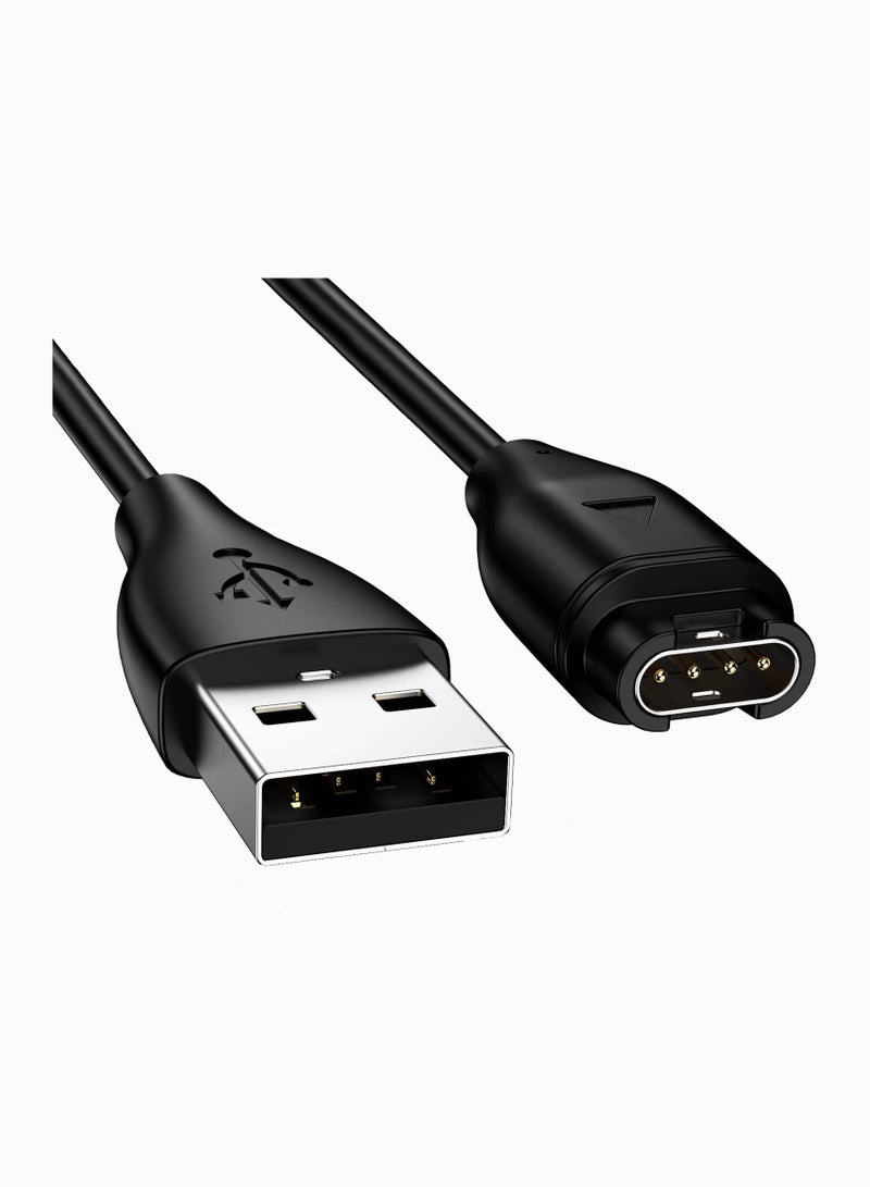 SYOSI Charging Cable for Garmin Watch, 3FT USB Charger for Garmin Fenix 5 5X Plus 5S Plus 6X 6 6S, Forerunner 935, Quatix 5, Sapphire, Vivoactive 3 Watch etc  - Image 1