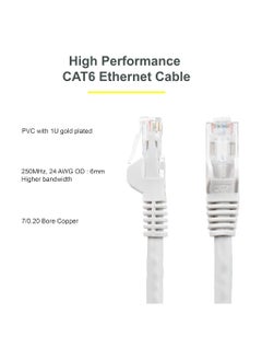 MOWSIL Cat.6 UTP Patch Cable 3 Mtr,IBE series copper-clad Aluminum 1000Mpbs 250MHz Aluminum Foil PVC Jacket  - Image 4