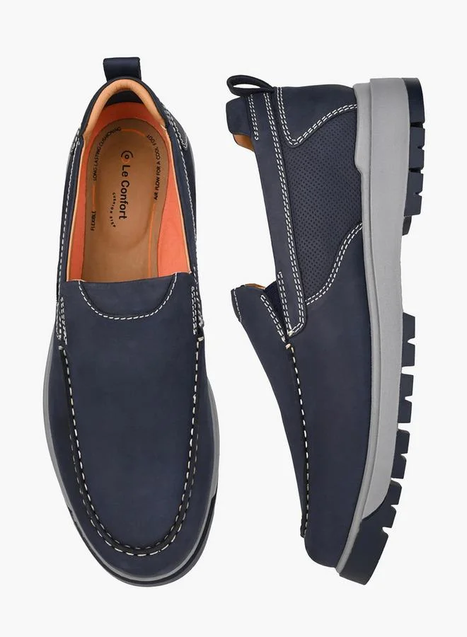 لو كونفورت Men Panelled Loafers
