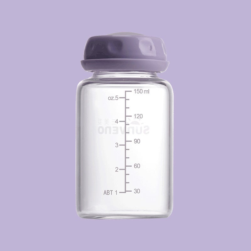 Baby Milk Storage Bottle Breast Milk Preservation Bottle Pp Glass Wide Diameter Standard Diameter Baby Milk Storage Bottle Cup - Image 1