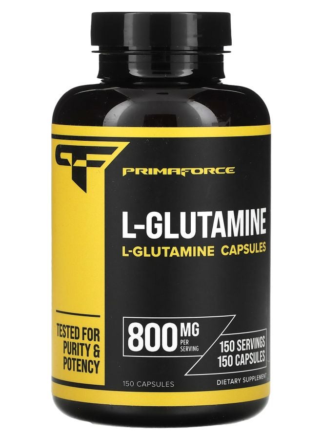Primaforce L-Glutamine 800 mg 150 Capsules