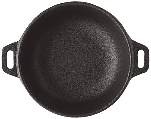 Old Mountain Pre-Seasoned Cast Iron 2 Cup Mini Dutch Oven, 6.75 inch Length - Image 3