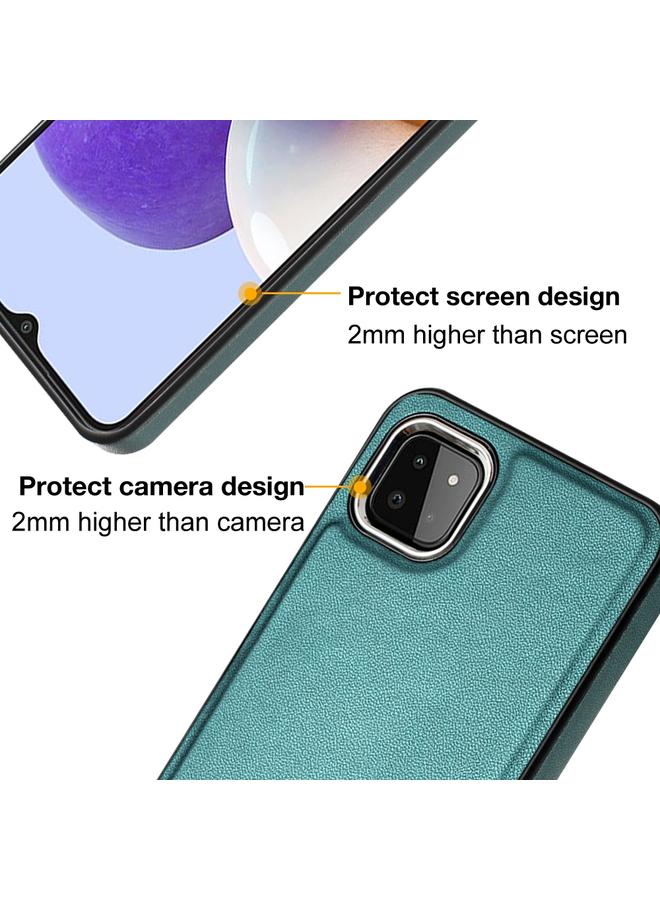 اس-توب جراب لهاتف Samsung Galaxy A22 5G مصنوع من الجلد بتغطية كاملة - Image 4