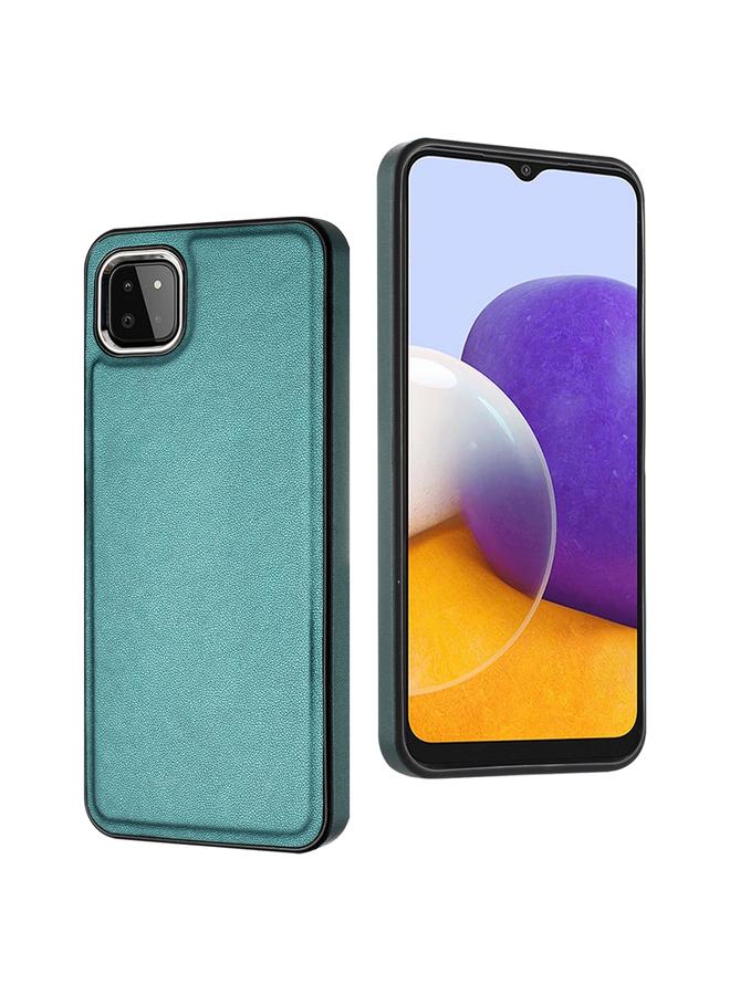 اس-توب جراب لهاتف Samsung Galaxy A22 5G مصنوع من الجلد بتغطية كاملة - Image 2