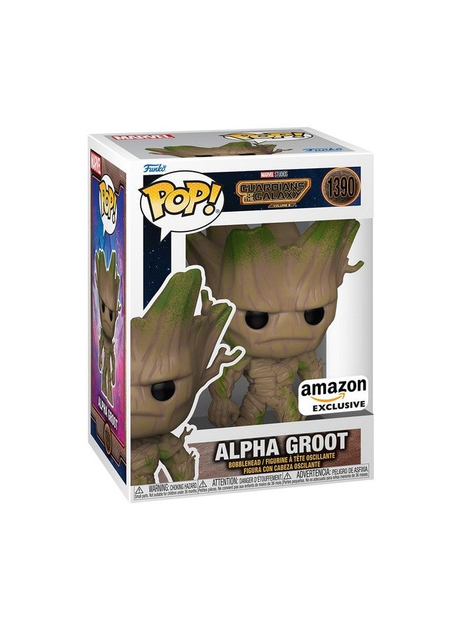 Funko POP! Marvel: Guardians of The Galaxy 3- Alpha Groot - Guardians of The Galaxy - Collectable Vinyl Figure - Gift Idea - Official Merchandise - for Kids & Adults - Movies Fans - Image 1