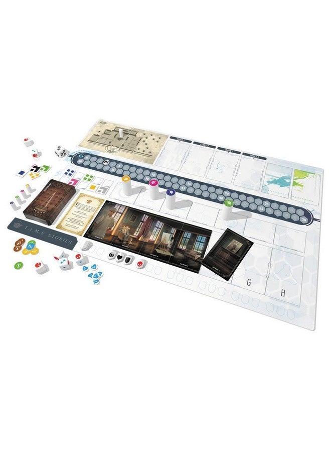 Space Cowboys لعبة لوحية قصص الزمن؛ لعبة مغامرة السفر عبر الزمن؛ لعبة تعاونية للبالغين والمراهقين؛ للأعمار 12+؛ 24 لاعب؛ متوسط وقت اللعب 90 دقيقة؛ مصنوعة بواسطة سبيس كاوبويز متعددة الألوان (Ts01) - Image 3