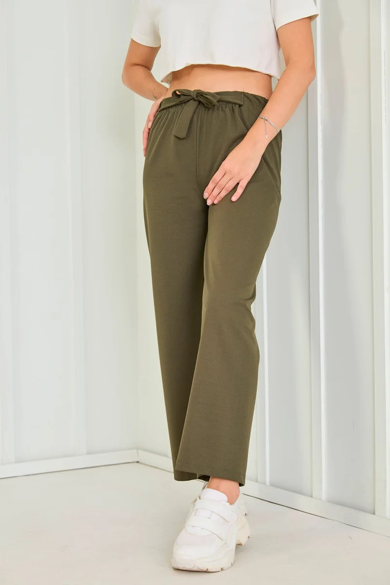 Tofisa 23024-KHAKI Trousers