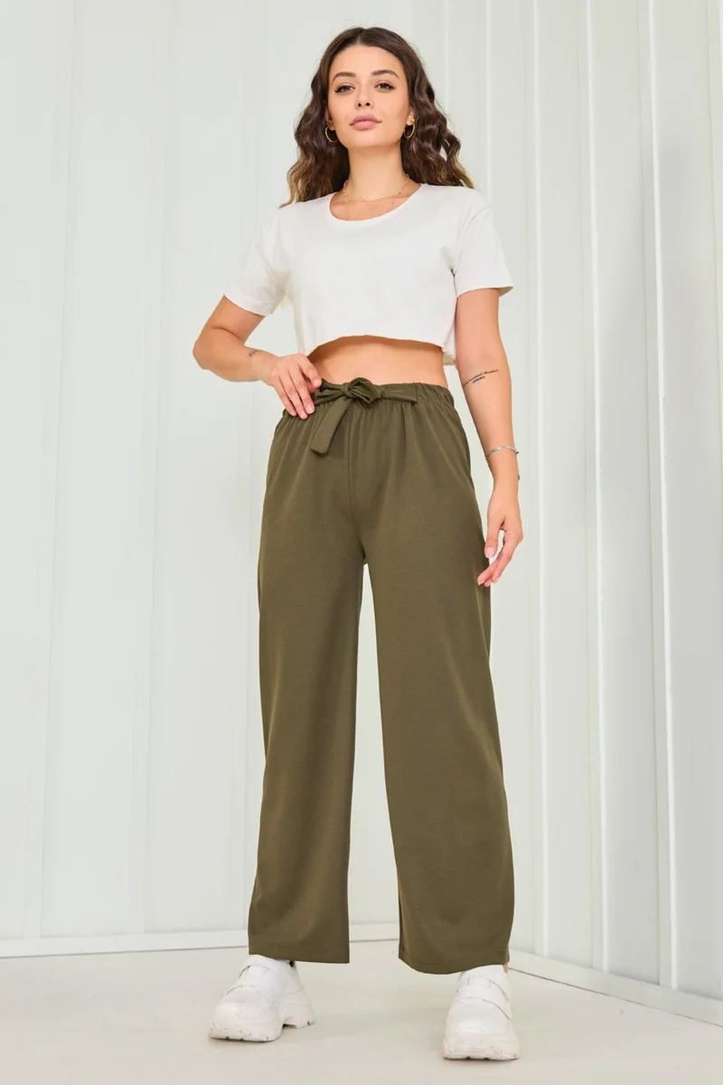 Tofisa 23024-KHAKI Trousers