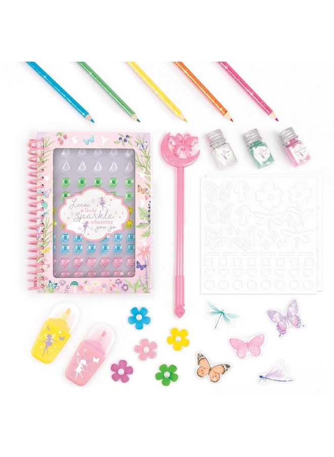 Make It Real Make It Real 3C4G: Fairy Garden Novelty Sketching Set - 24 pcs, Create Crafts & 3D Artworks, Mixed Media Set, Tweens, Girls & Kids Ages 8+, Three Cheers for Girls  - Image 2