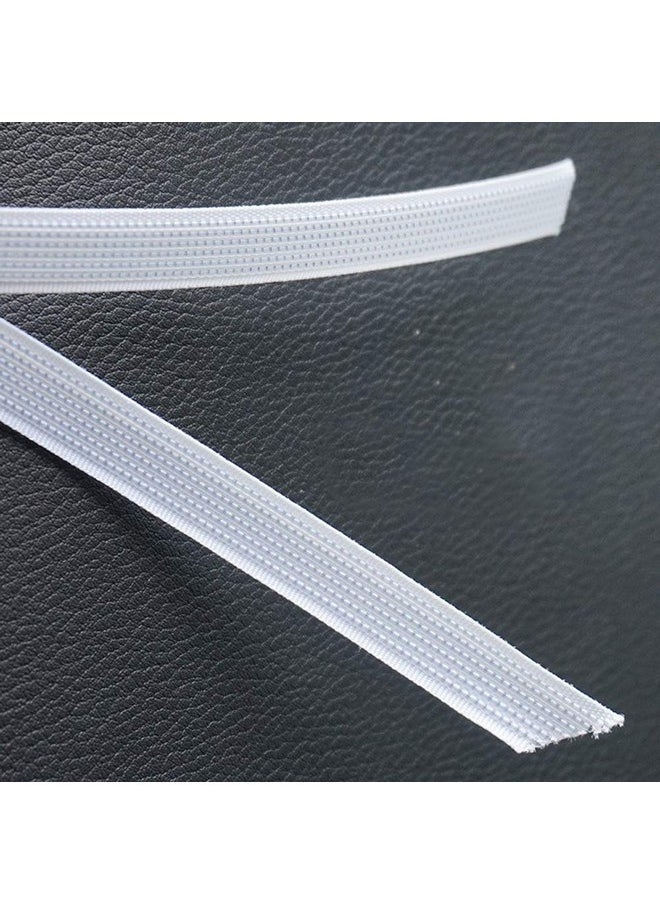 NYKKOLA - 50 Yards Polyester Boning For Sewing Sew Through Low Density Boning For Corsets Nursing Caps Bridal Gowns (6Mm White) - Image 1