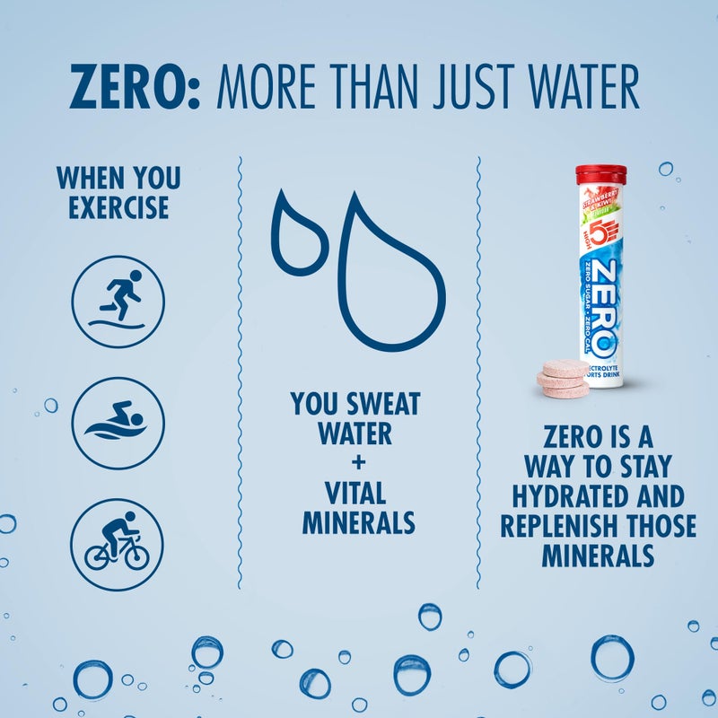 High5 ZERO Electrolyte Tablet - Hydration Tablets Enhanced with Vitamin C - 0 Calories & Sugar Free - Boost Hydration, Performance & Wellness - Strawberry & Kiwi, 20 Tablets (20x, Pack of 1) - Image 5