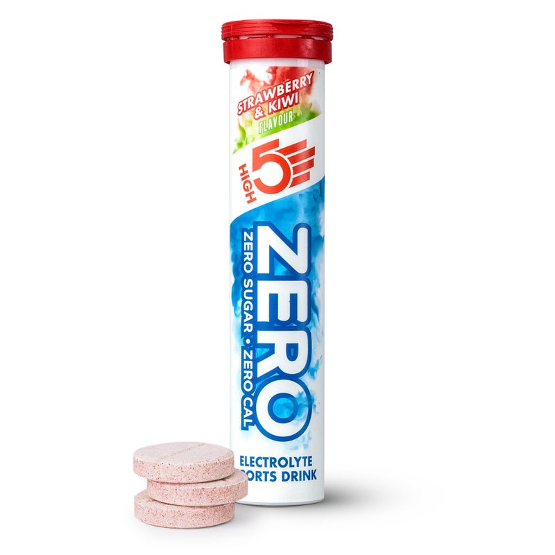 High5 ZERO Electrolyte Tablet - Hydration Tablets Enhanced with Vitamin C - 0 Calories & Sugar Free - Boost Hydration, Performance & Wellness - Strawberry & Kiwi, 20 Tablets (20x, Pack of 1) - Image 1