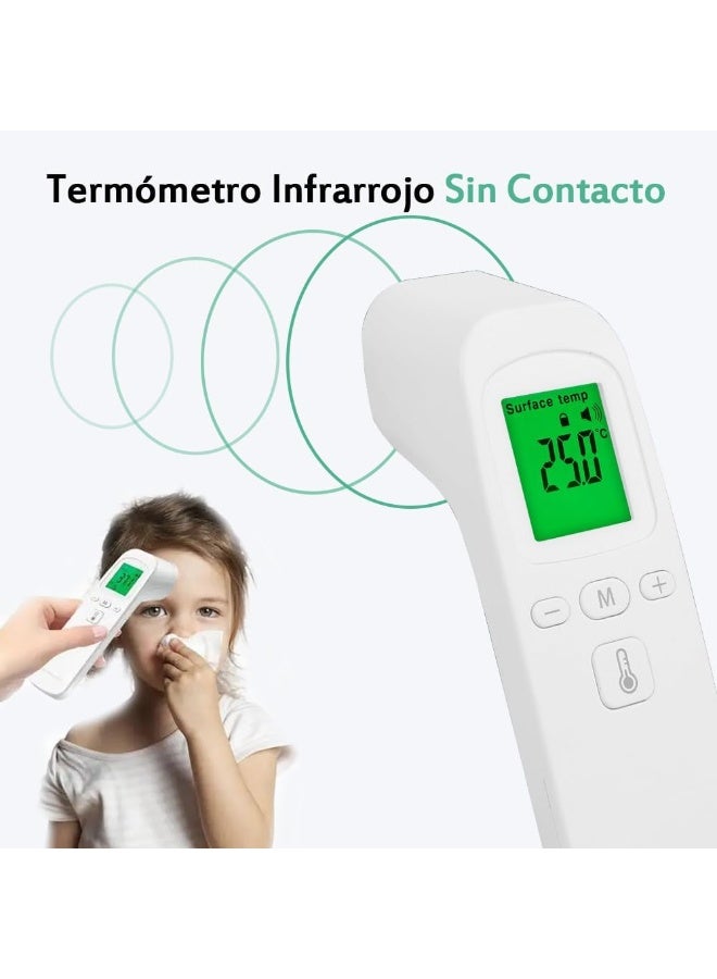 Gonice Non-Contact Infrared Thermometer with Dual Mode, Color-Coded Fever Alert & High Precision 0.1℃ Detection - Image 3