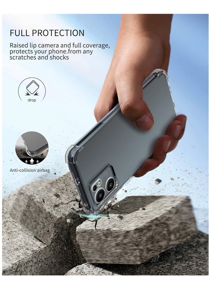Fankalo - Phone Case For Oppo Reno13 F Crystal Clear Ultra Slim Anti Scratch Shockproof Protective TPU Back Cover - Image 1