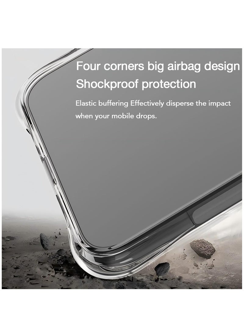 Fankalo - Phone Case For Oppo Reno13 F Crystal Clear Ultra Slim Anti Scratch Shockproof Protective TPU Back Cover - Image 1