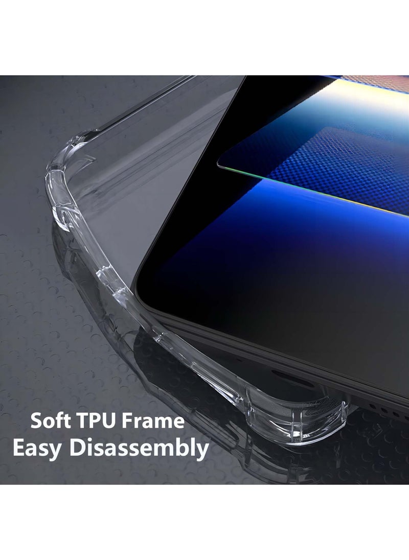 Fankalo - Phone Case For Oppo Reno13 F Crystal Clear Ultra Slim Anti Scratch Shockproof Protective TPU Back Cover - Image 1