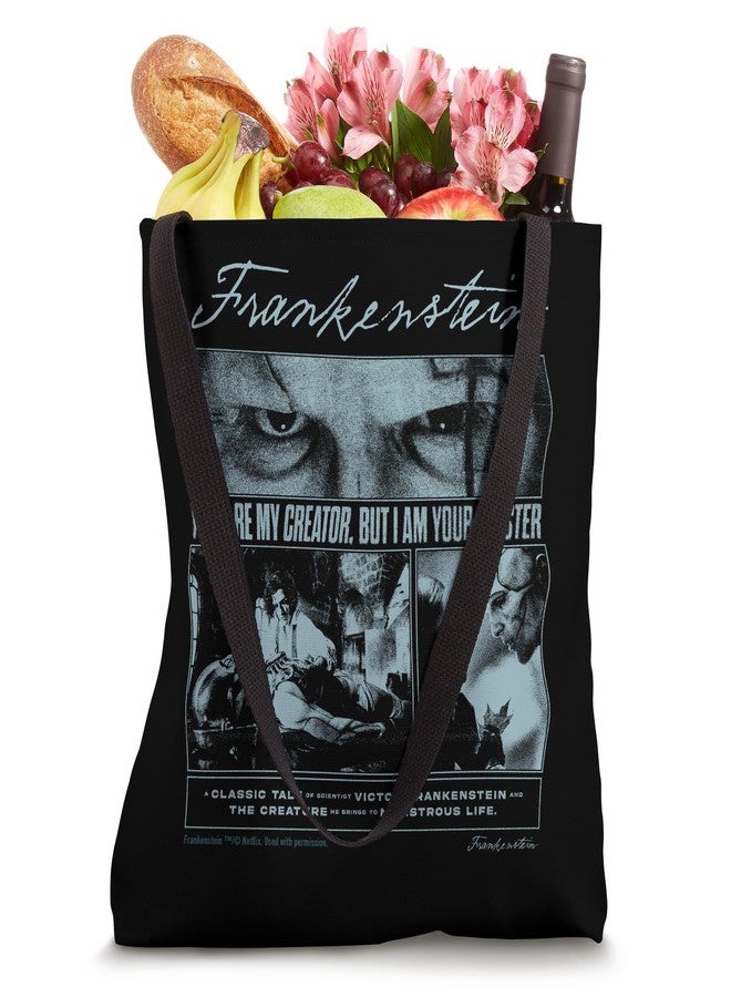 NETFLIX Frankenstein Poster Graphic Officially Licensed Tote Bag - Image 4